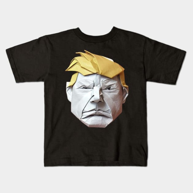 trump mugshot Kids T-Shirt by Mcvipa⭐⭐⭐⭐⭐